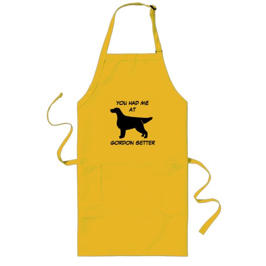 DU HAST MICH AUF DER GORDON SETTER Schürze (Vorne)