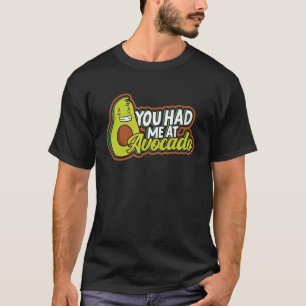 Du hast mich bei Avocado Guacamole Toast Vegane Le T-Shirt
