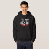 Du hast mich bei Bacon Hoodie (Vorne ganz)