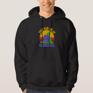 Du hast mich bei Blaubeer-Frucht Blaubeere Hoodie