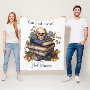 Du hast mich bei Dark Romance überzeugt Fleecedecke