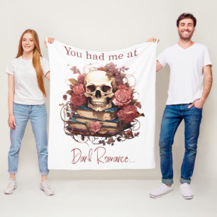 Du hast mich bei Dark Romance überzeugt Fleecedecke