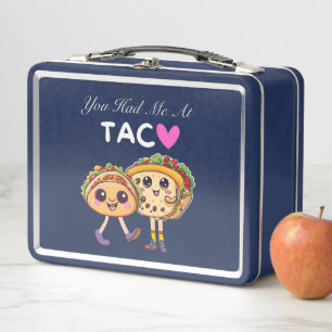 Du hast mich bei Taco rumgekriegt Metall Brotdose