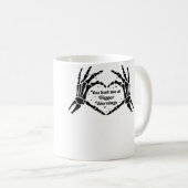 Du hast mich bei Triggerwarnungen Bookish Warning Kaffeetasse (VorderseiteRechts)