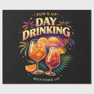 Du hast mich beim Trinken am Tag rumgekriegt Geschenkpapier