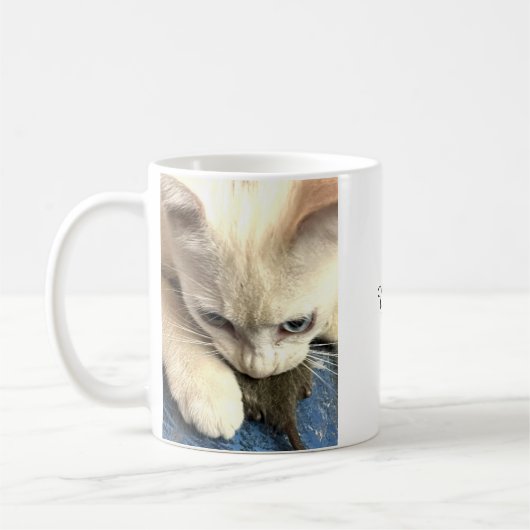 Du hast mich für immer, Katzen-Kaffeetasse Kaffeetasse (Links)
