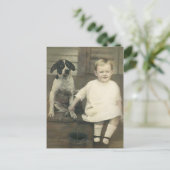 Du hast mich Got Postkarte (Stehend Vorderseite)