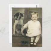 Du hast mich Got Postkarte (Vorne/Hinten)