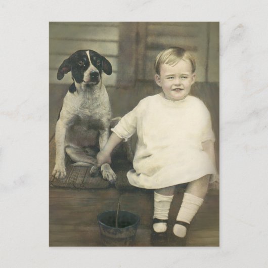 Du hast mich Got Postkarte (Vorderseite)