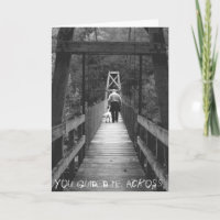 Du hast mich herübergeführt.