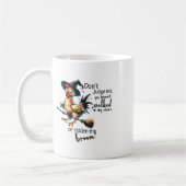 Du hast mich in die Schuhe getreten oder mein Zimm Kaffeetasse (Links)