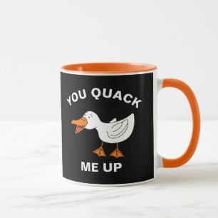 Du hast mich mit dem Funny Farm Animal Duck Puff g Tasse