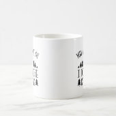 Du hast mich verloren, weil ich kein Camping mag Kaffeetasse (Mittel)