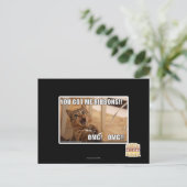 Du hast mir Bänder got! Postkarte (Stehend Vorderseite)