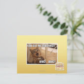 Du hast mir Bänder got! Postkarte (Stehend Vorderseite)