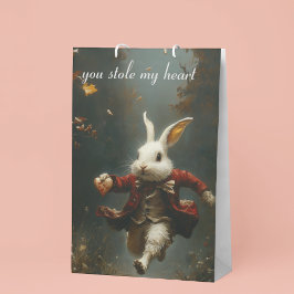 Du hast mir das Herz gestohlen, das Herz-Dieb-Hase Mittlere Geschenktüte
