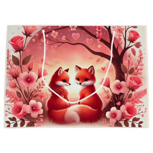 Du hast mir das Herz gestohlen Große Geschenktüte (Vorderseite)