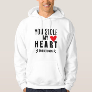 Du hast mir das Herz gestohlen (Keine Rückerstattu Hoodie