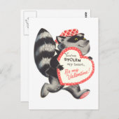 Du hast mir das Herz gestohlen Postkarte (Vorne/Hinten)