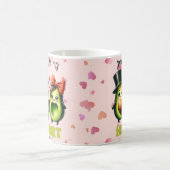 Du hast mir den Avocado-Valentinstag gestohlen Kaffeetasse (Mittel)