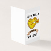Du hast mir eine Pizza gestohlen (Vorderseite)