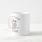 Du hast mir eine Pizza Got. Kaffeetasse (Vorderseite Links)