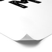 Du hast mir einen lustigen Bowling-Puff gekocht Poster (Ecke)