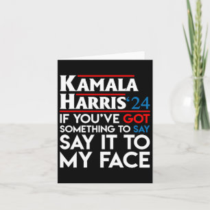 Du hast mir etwas Got, um es zu sagen, Harr Karte