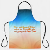 Du hast noch nicht alle getroffen... schürze (Vorderseite)