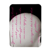 "Du hast noch nie wirklich gelebt..." Surrogacy Ma Magnet (Vertikal)