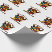 Du hast nur ja deinen letzten Haw, Western Cowboy- Geschenkpapier (Ecke)