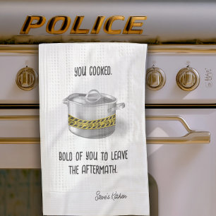 Du hast Personalisiert gekocht Geschirrtuch