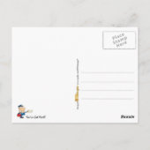 Du hast Post got! Postkarte (Rückseite)