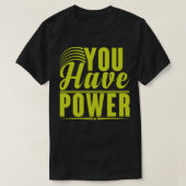 Du hast Power T-Shirt (Design vorne)
