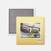 Du hast rot gegraben. magnet (Vorderseite/Rückseite)