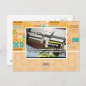 Du hast rot gegraben. postkarte (Vorne/Hinten)