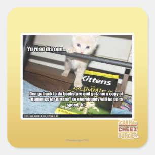 Du hast rot gegraben. quadratischer aufkleber