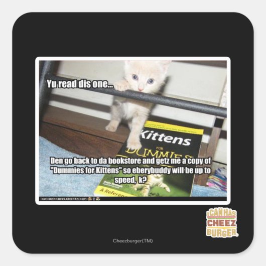 Du hast rot gegraben. quadratischer aufkleber (Vorderseite)