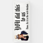 DU hast uns das angetan Banner (Vertikal)