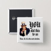 DU hast uns das angetan Button (Vorne & Hinten)