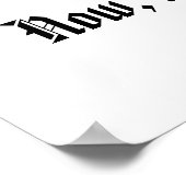 DU hast uns das angetan Poster (Ecke)