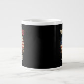 du hast wieder verfehlt Jumbo-Tasse (Vorderseite)