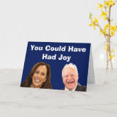 Du hättest Freude haben können Karte (Gelbe Blume)