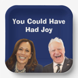 Du hättest Freude haben können Pappteller