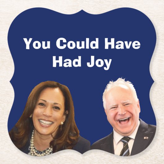 Du hättest Freude haben können Untersetzer (Vorderseite)