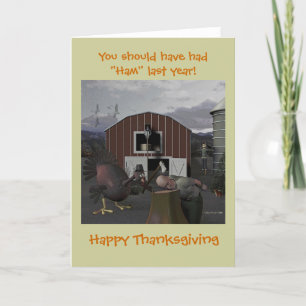 Du hättest "Ham" als letzter haben sollen... Feiertagskarte