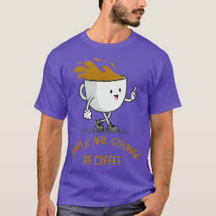 Du hattest mich am Kaffeeliebhaber Coffee element T-Shirt