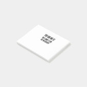 Du hattest mich angeschlagen post-it klebezettel (angewinkelt)