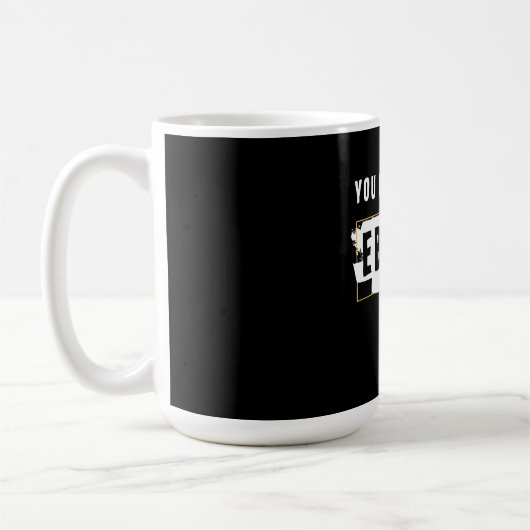 Du hattest mich auf Ebitda Funny Costume Geschenk Kaffeetasse (Links)