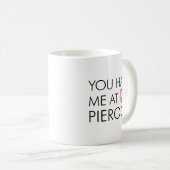 Du hattest mich auf Pierogi Polnisch Kaffeetasse (VorderseiteRechts)